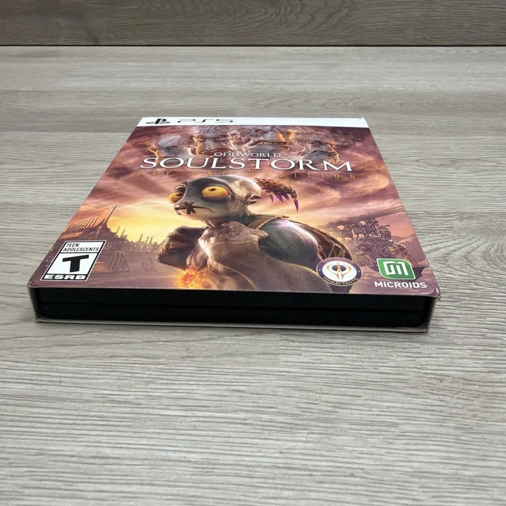 Oddworld Soulstorm Day One Oddition Sony Playstation 5 PS5 Excellent Condition